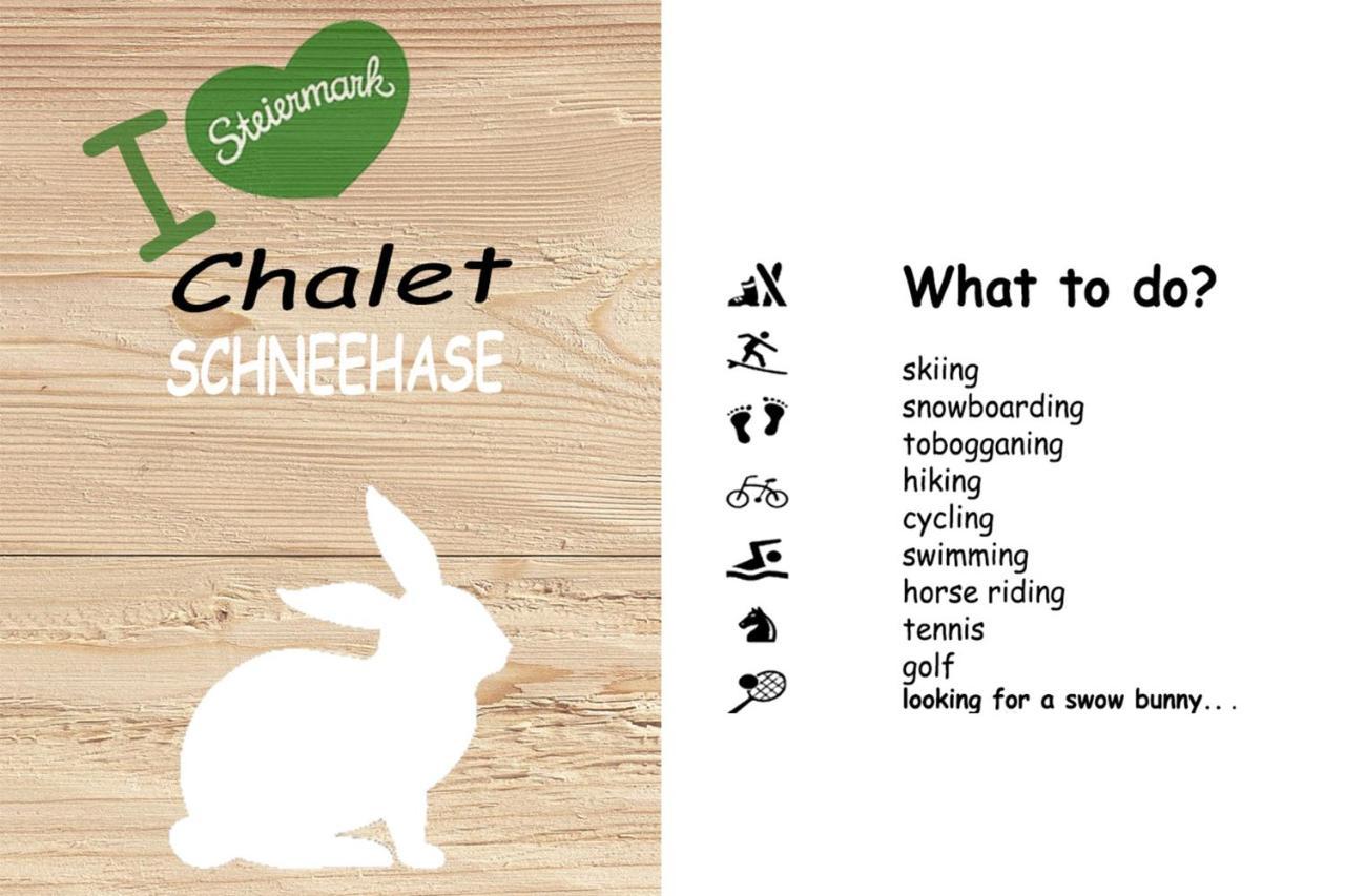 Chalet ?Snow Bunny? Stadl an der Mur Exterior foto
